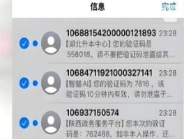 手机突然收到很多验证码短信是怎么回事儿啊的简单介绍