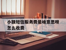 小额短信服务费是啥意思呀怎么收费