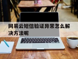 网易云短信验证异常怎么解决方法呢