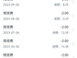包月短信服务费有什么用