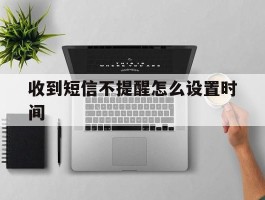 收到短信不提醒怎么设置时间