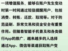 银行开通短信提醒多少钱一个月的简单介绍