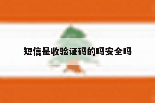 短信是收验证码的吗安全吗 短信是收验证码的吗安全吗