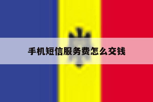 手机短信服务费怎么交钱 手机短信服务费怎么交钱