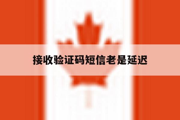 接收验证码短信老是延迟 接收验证码短信老是延迟