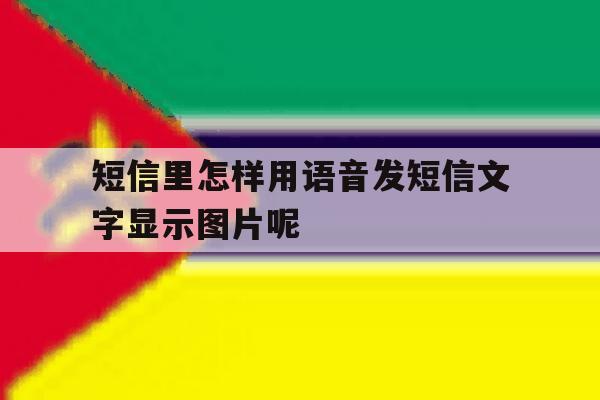 包含短信里怎样用语音发短信文字显示图片呢的词条 包含短信里怎样用语音发短信文字显示图片呢的词条