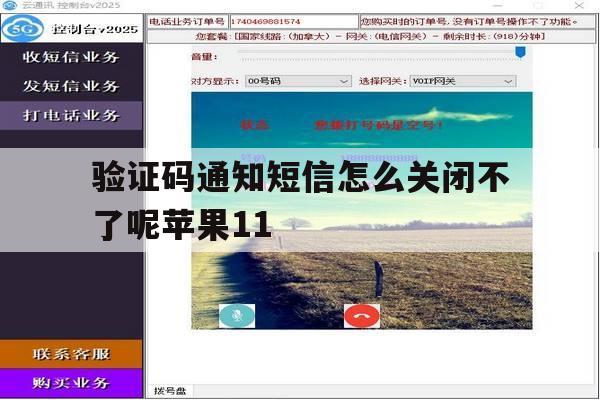 验证码通知短信怎么关闭不了呢苹果11 验证码通知短信怎么关闭不了呢苹果11