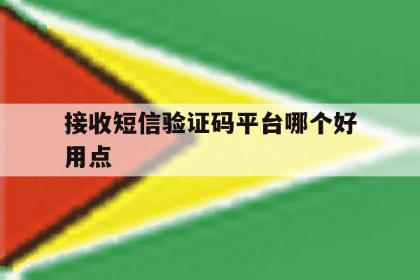 接收短信验证码平台哪个好用点 接收短信验证码平台哪个好用点