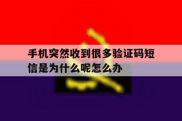 包含手机突然收到很多验证码短信是为什么呢怎么办的词条 包含手机突然收到很多验证码短信是为什么呢怎么办的词条