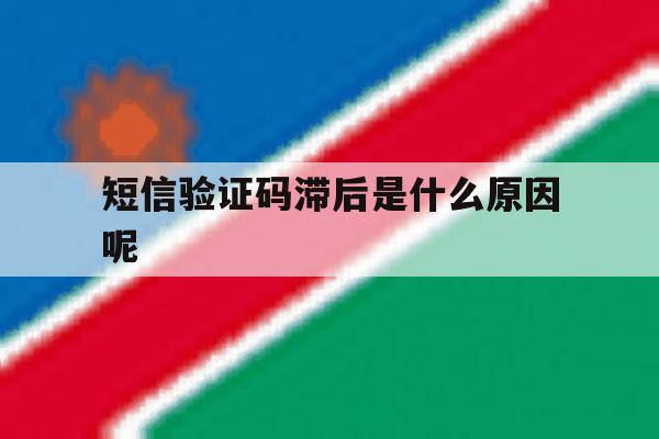 短信验证码滞后是什么原因呢 短信验证码滞后是什么原因呢