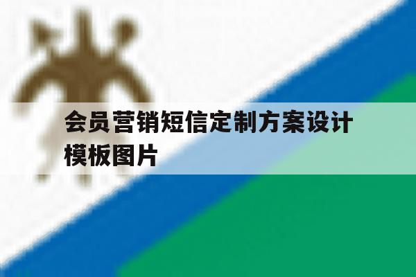 会员营销短信定制方案设计模板图片 会员营销短信定制方案设计模板图片