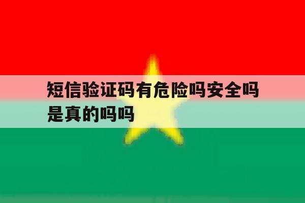 短信验证码有危险吗安全吗是真的吗吗 短信验证码有危险吗安全吗是真的吗吗