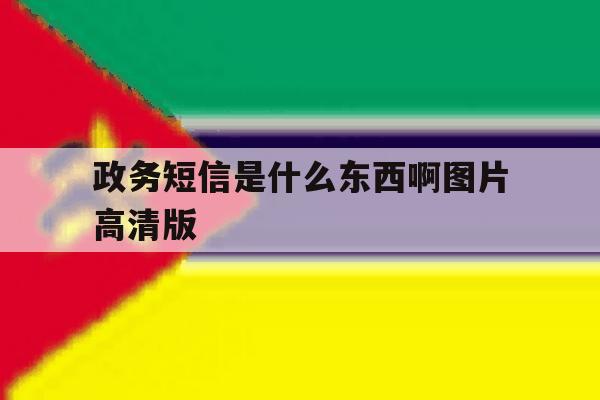 政务短信是什么东西啊图片高清版 政务短信是什么东西啊图片高清版