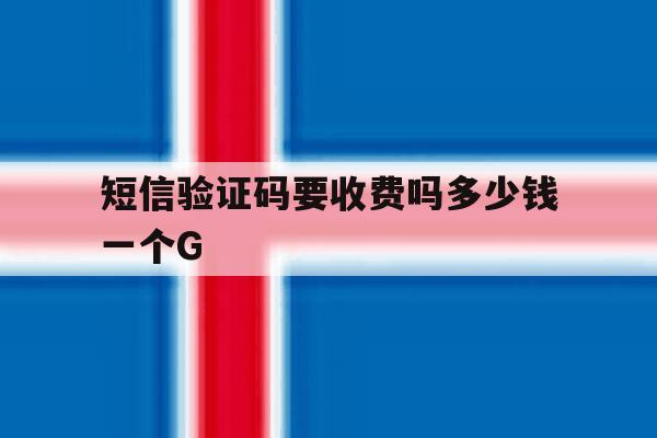 短信验证码要收费吗多少钱一个G的简单介绍 短信验证码要收费吗多少钱一个G的简单介绍