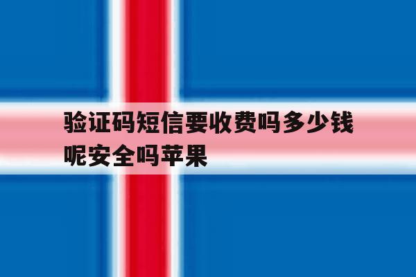 验证码短信要收费吗多少钱呢安全吗苹果 验证码短信要收费吗多少钱呢安全吗苹果