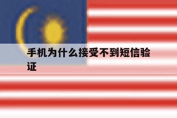 手机为什么接受不到短信验证 手机为什么接受不到短信验证