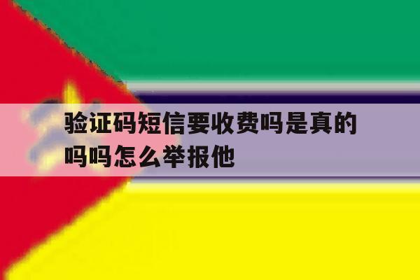 验证码短信要收费吗是真的吗吗怎么举报他的简单介绍 验证码短信要收费吗是真的吗吗怎么举报他的简单介绍